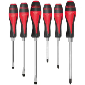 KSTOOLS Tournevis ultimatemax a lame traversante 3 fente 3 phillips jeu de 6 pas cher