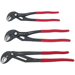 Comparateur de prix : KS TOOLS Lot de trois pinces multiprises à verrouillage 10'' - 12'' - 16''