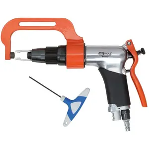 KS TOOLS Dépointeuse pneumatique à col de cygne Fastdril  pas cher