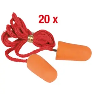 Kstools - Bouchons d'oreille pu, avec cordon pas cher