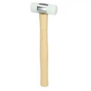 Comparateur de prix : Maillet à embout nylon 200g - tête Ø28mm - avec manche frêne galbé KSTOOLS
