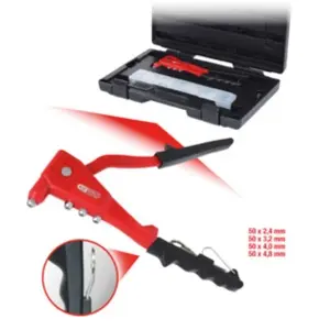 Comparateur de prix : Pince à riveter - KS TOOLS - Coffret avec 200 rivets aveugles