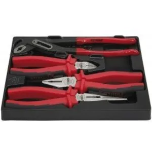 Comparateur de prix : KS Tools Pinces ergotorque multiprise coupante universelle demironde jeu de 4 pinces