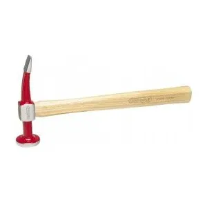 Comparateur de prix : KS Tools Marteau à débosseler,panne coudée et tete  ronde plate en acier poli