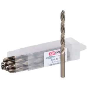 Comparateur de prix : KS Tools 330.3070 Lot de 10 Forets HSS-CO au cobalt 7 mm