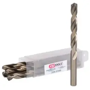 KS Tools 330.3100 Lot de 5 Forets HSS-CO au cobalt 10 mm pas cher