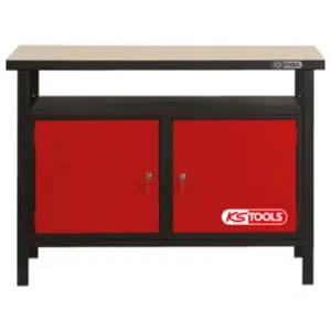 KSTOOLS Etabli d'atelier 2 portes 840x1200x600mm pas cher