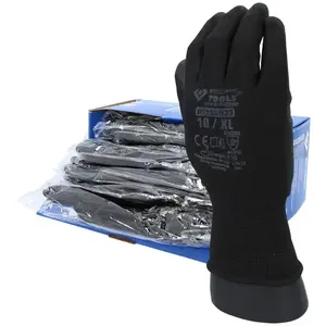 Comparateur de prix : Gants en tricot microfin, noir, XL - Brilliant Tools BT156933