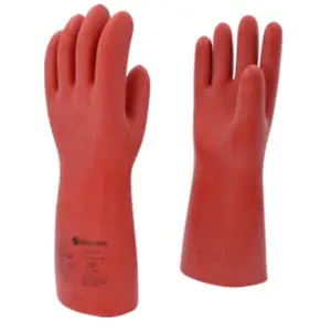KS Tools Gant de protection pour électricien à protection mécanique et thermique, taille 12, classe 4, rouge