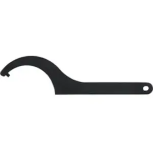 Ks Tools - Clé à ergot brunie pour écrous à trous latéraux, 205-220 mm - 517.2312 pas cher