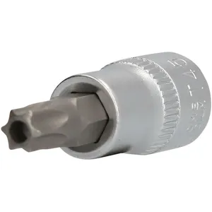 BRILLIANT TOOLS BT021931 Douille Torx 3/8" percée, TB45 [Powered by KS TOOLS]Vendu parconrad