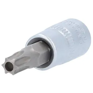 Comparateur de prix : BRILLIANT TOOLS BT020986 Douille Torx 1/4" percée, TB30 [Powered by KS TOOLS]