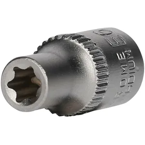 Comparateur de prix : BRILLIANT TOOLS BT020962 Douille Torx E 1/4", E6 [Powered by KS TOOLS]