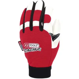 Comparateur de prix : Kstools - Gants de mécanicien en cuir, amortisseur de vibrations, 11