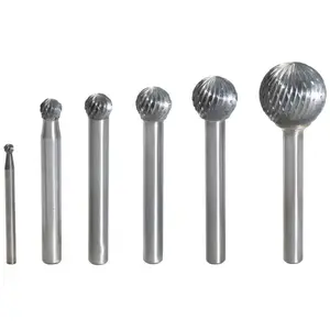 KS Tools 515.3286 Fraise HM forme D, Ø 16mm, 60mm