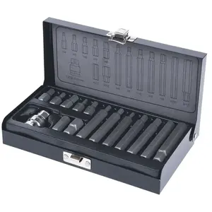 Comparateur de prix : KS Tools Coffret d'embouts KS, 6pans male 15 pcs - 4-5-6-7-8-10-12 mm