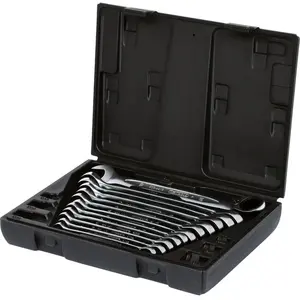 KS Tools Coffret clé mixte cliquet reversible CHROMEplus 12 pcs modulable