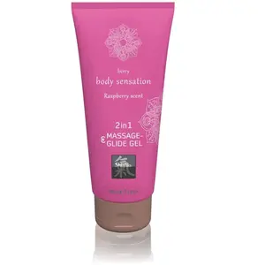 Comparateur de prix : SHIATSU Lubrifiant & Gel de Massage 2 en 1 Body Sensation Framboise 200 ml
