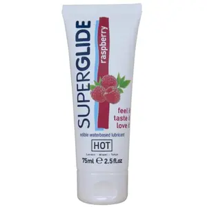 HOT Lubrifiant Comestible SuperGlide framboise pas cher