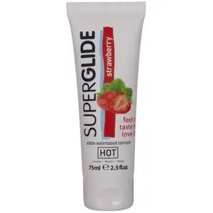 HOT Lubrifiant Comestible SuperGlide fraise pas cher