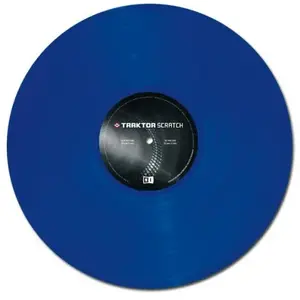 Native Instruments Traktor Vinyl Kontrol Bleu MkII pas cher