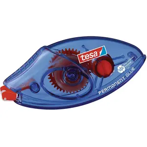 Roller jetable Tesa colle permanente 8,5mx8,4mm pas cher