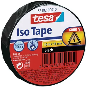 Comparateur de prix : Ruban isolant tesa 56192-11-02 blanc (L x l) 10 m x 15 mm 1 pc(s)