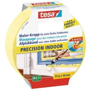 Comparateur de prix : Ruban de masquage (l x l) 25 m x 38 mm jaune tesa 56271 56271-00000-00