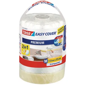 Tesa 57115-00000-03 easy cover rouleau de ruban de masquage de rechargeVendu paramazon