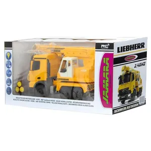 Comparateur de prix : JAMARA Grue télécommandée Mercedes-Benz Arocs Liebherr 1:20 Jaune TU