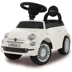 Jamara Push-Car Fiat 500 - couleur blanc pas cher