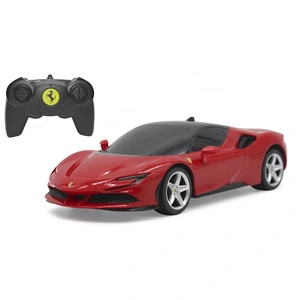 Comparateur de prix : Voiture RC Ferrari SF90 Stradale - JAMARA - Rouge - Intérieur - 1:24