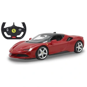 Comparateur de prix : Rastar Voiture RC - Jamara - Ferrari SF90 Stradale - 1:14 - Rouge - 2 parties