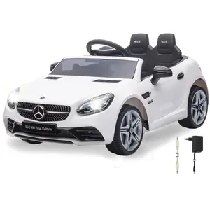 Comparateur de prix : Voiture Électrique Enfant - JAMARA - Mercedes-Benz SLC - Blanc - LED - USB