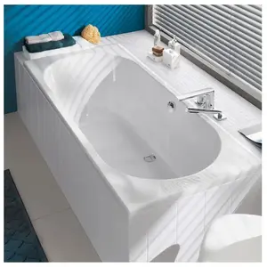 Comparateur de prix : Baignoire droite 180 X 80 VILLEROY ET BOCH O Novo Duo acrylique