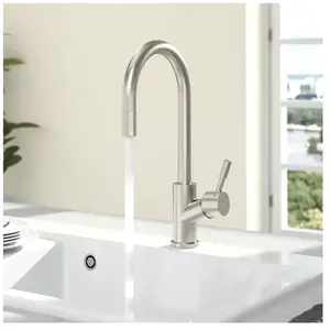 Comparateur de prix : Robinet douchette Villeroy & Boch UMBRELLA FLEX inox  brossé mat Inox