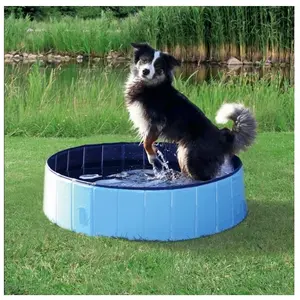Comparateur de prix : Trixie Piscine pour Chien Bleu Foncé Diamètre 160 × 30 cm