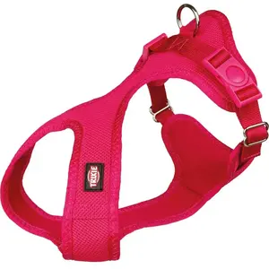 Comparateur de prix : Trixie Harnais Souple pour Chien Fuchsia 33-50 cm x 20 mm