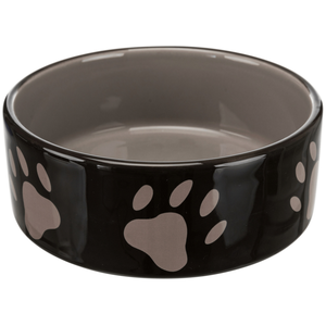 Comparateur de prix : Lot de 4 gamelles pour chien motif pattes en céramique Trixie TU