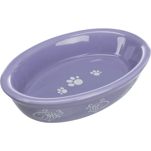 Comparateur de prix : Trixie Bol pour chat, ovale, céramique (couleurs assorties)