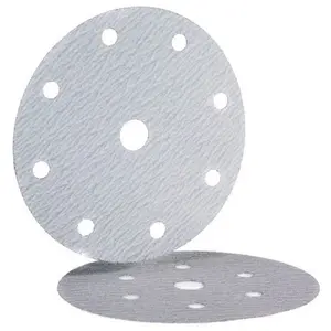 Comparateur de prix : HERMES ABRASIFS Disques papier vc154 ll anti-encrassant disque papier vc154 ll ø 150 8 trous+ 1 trou central g180 oxyde d'aluminium 180 ø 150 8 trous + 1 1 boîte(s) d