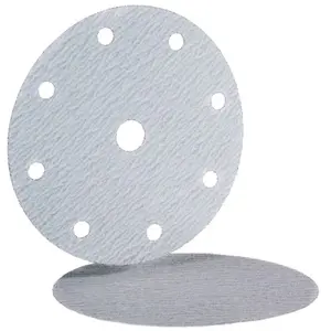 Comparateur de prix : HERMES ABRASIFS Disques papier vc154 ll anti-encrassant disque papier vc154 ll ø 150 8 trous+ 1 trou central g100 100 oxyde d'aluminium ø 150 8 trous + 1 1 boîte(s) d