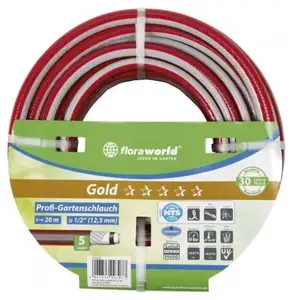 Tuyau d'arrosage professionnel 3/4 - 19mm - 25m nts rouge