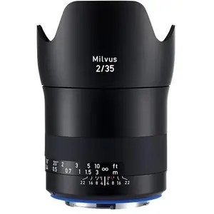 Comparateur de prix : Carl Zeiss Objectif MILVUS T* 35mm f/2 ZE compatible avec Canon + Paresoleil