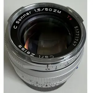 ZEISS Objectif C Sonnar T* 50mm f/1.5 ZM Argent compatible avec Leica pas cher