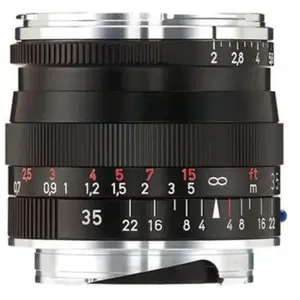 Comparateur de prix : Zeiss objectif biogon t* 35mm f/2 zm noir compatible avec leica