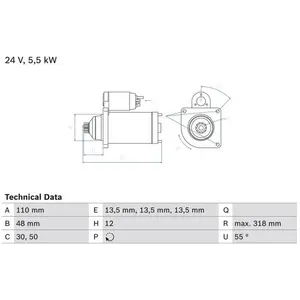 Comparateur de prix : Démarreur BOSCH 0 986 021 490