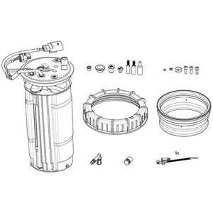 Chauffage, Unité Réservoir (Injection D'Uré) F 01c 600 Bosch Mercedes-... pas cher