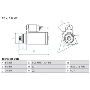 Démarreur / Démarreur 2608 Bosch 2608 pas cher