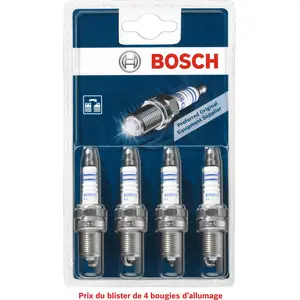 Bougies D'allumage Bosch N°15 pas cher